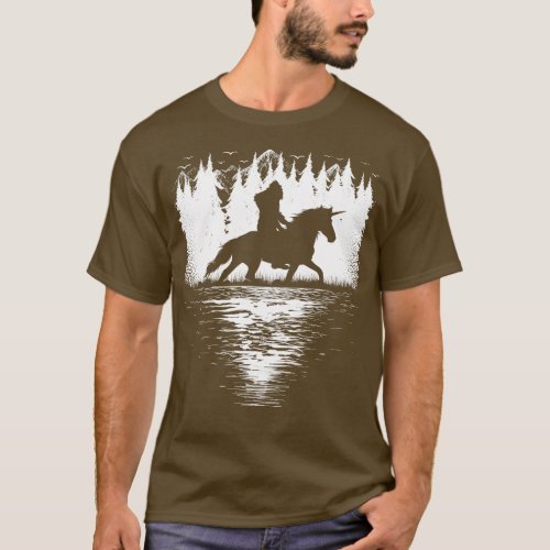 Riding Unicorn 3 T_Shirt
