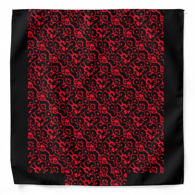 Ridley Red and Black Bandana (Front)
