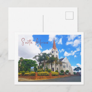 Riebeek-Kasteel Church View South Africa ZA Postcard