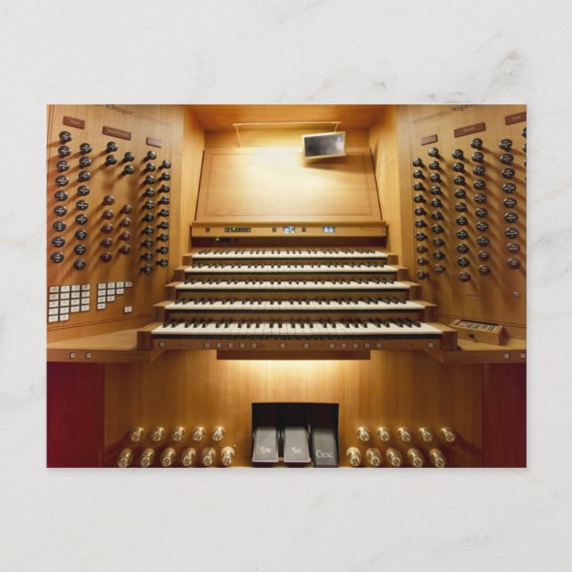 Rieger organ, Shanghai Postcard (Front)