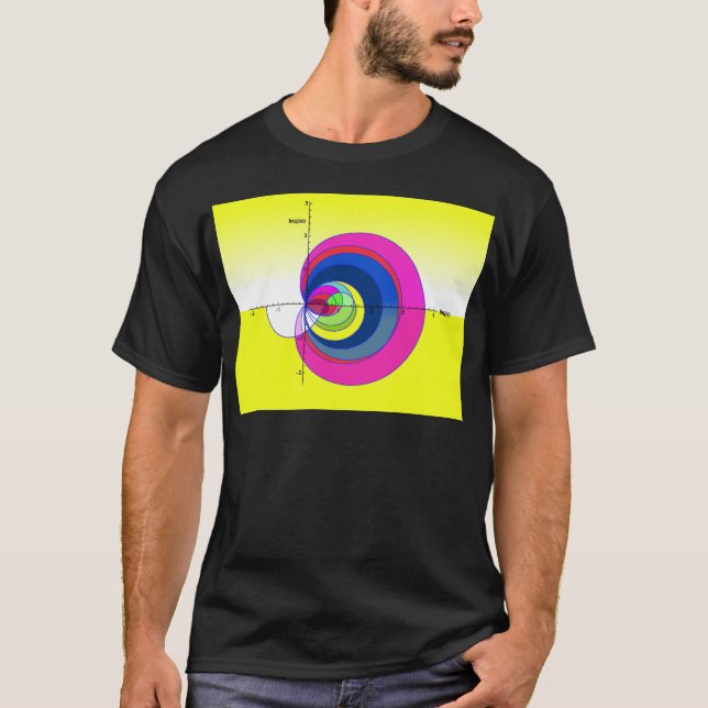 Riemann zeta function yellow.png T-Shirt (Front)