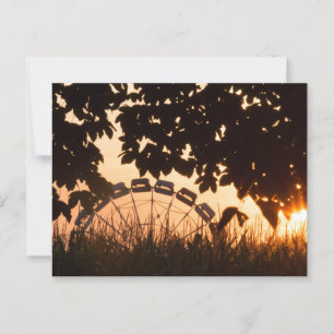 RIESENRAD HAAGER AUTUMN POSTCARD