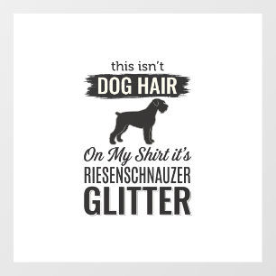 Riesenschnauzer Glitter Funny Dog Lover Design_1 Floor Decals