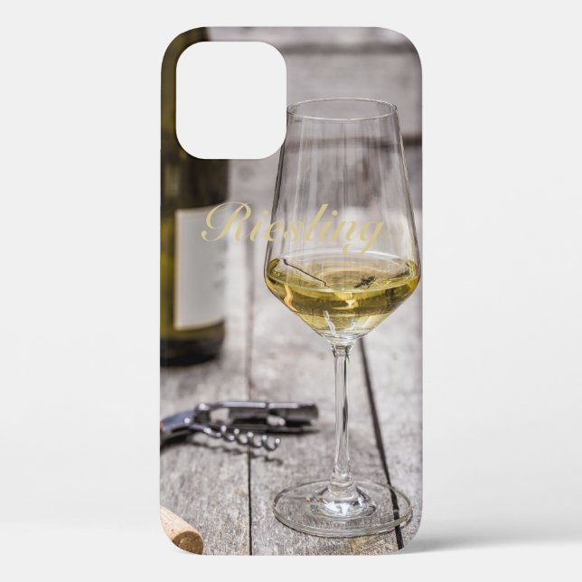 Riesling for white Wine lover Sommelier gift Case-Mate iPhone Case (Back)