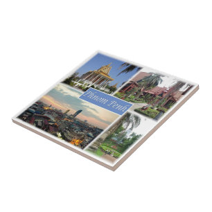 Rif. KH * Cambodia, Phnom Penh Ceramic Tile
