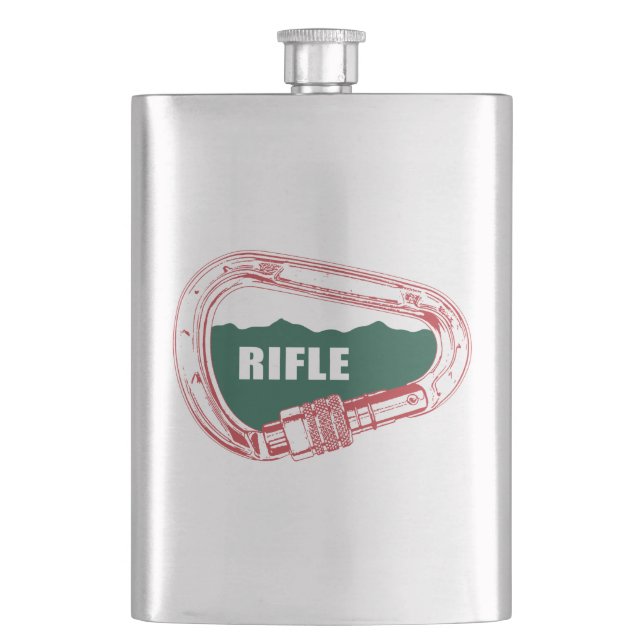 Rifle Climbing Carabiner Flask (Front)
