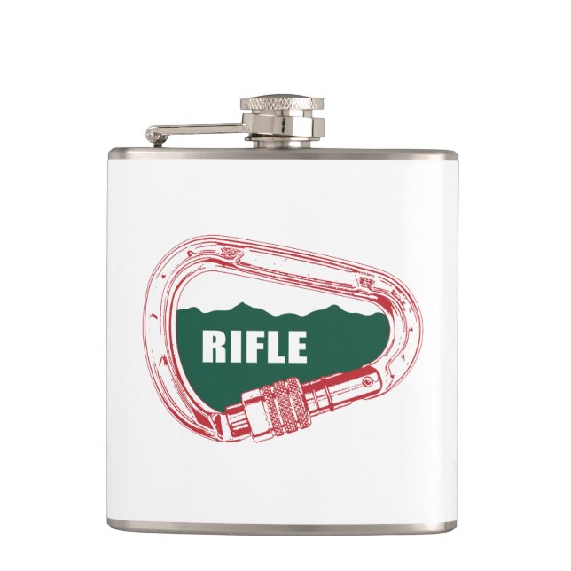 Rifle Climbing Carabiner Flask (Front)