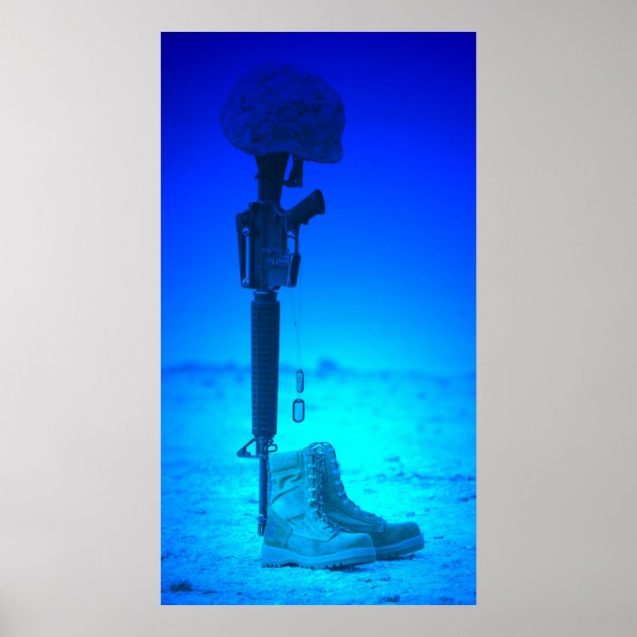 Rifle Dog Tags Kevlar Boots Posters