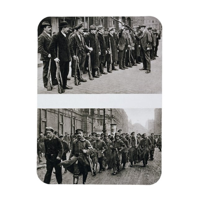 Rifle drill of the Spartacists (top) Revolutionary Magnet (Vertical)