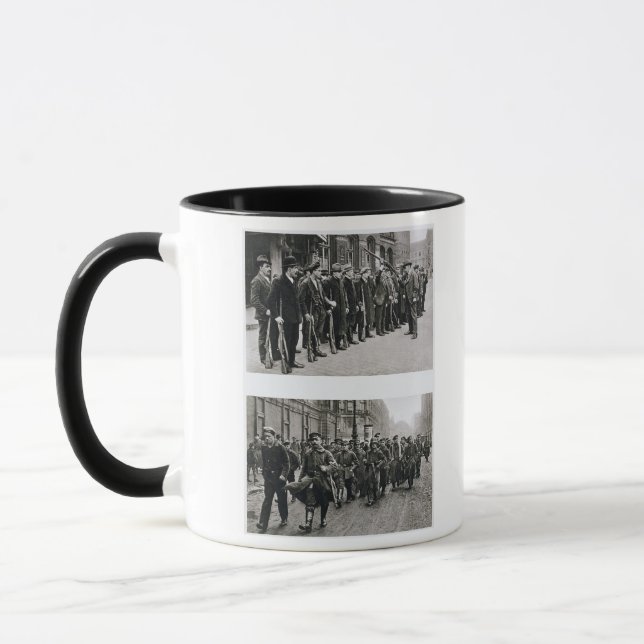 Rifle drill of the Spartacists (top) Revolutionary Mug (Left)
