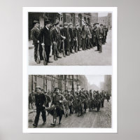 Rifle drill of the Spartacists (top) Revolutionary