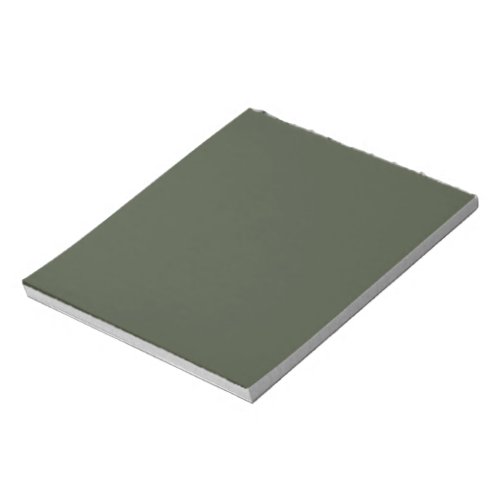 Rifle Green Solid Color Notepad
