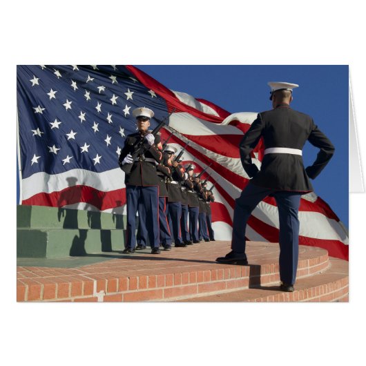 Rifle Honor Guard Cards (Front Horizontal)
