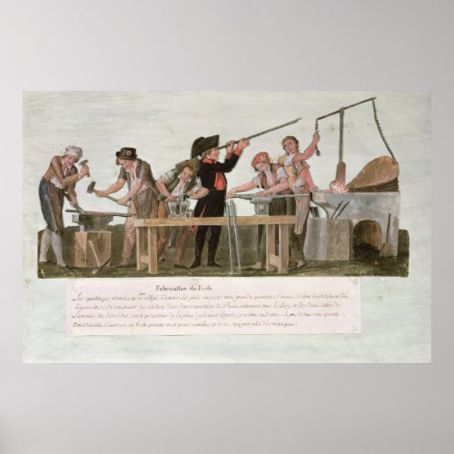 Rifle Makers Workshop 1793 Poster