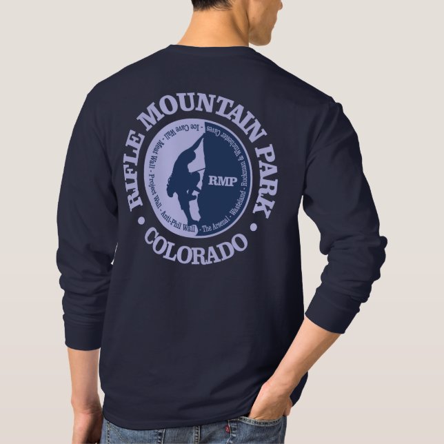 Rifle Mountain (climbing) T-Shirt (Back)