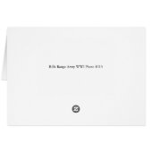 Rifle Range Army WWI Photo 1913 (Back Horizontal)