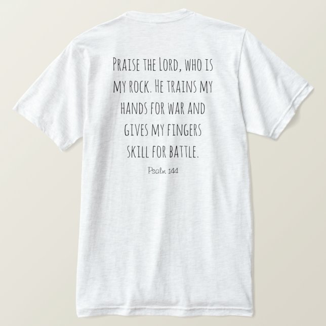 Rifle Skeleton Shirt (Design Back)