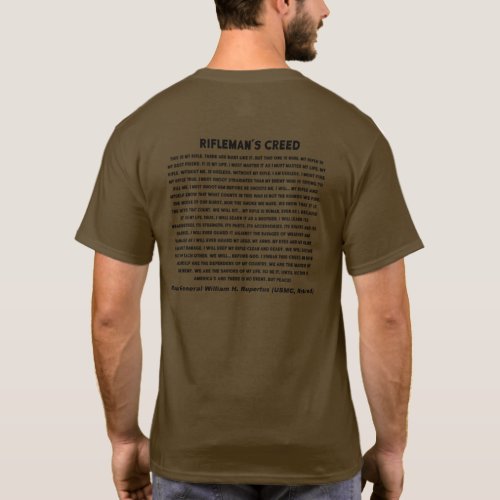 RIFLEMANS CREED T_Shirt