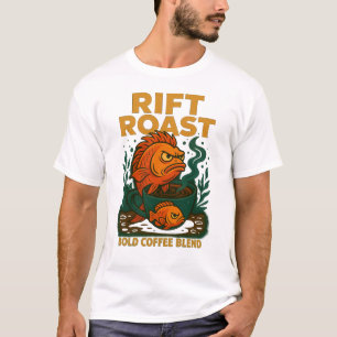 Rift Roast Fish Coffee T-Shirt – Bold & Funny Caff