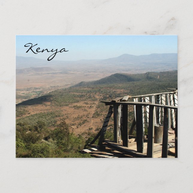 rift valley balcony postcard (Front)