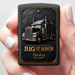 Rig of Honor Container Trucker Zippo Lighter
