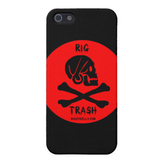 Rig Trash,Skull & Crossbones,iPhone Case,Oil Cover For iPhone SE/5/5s