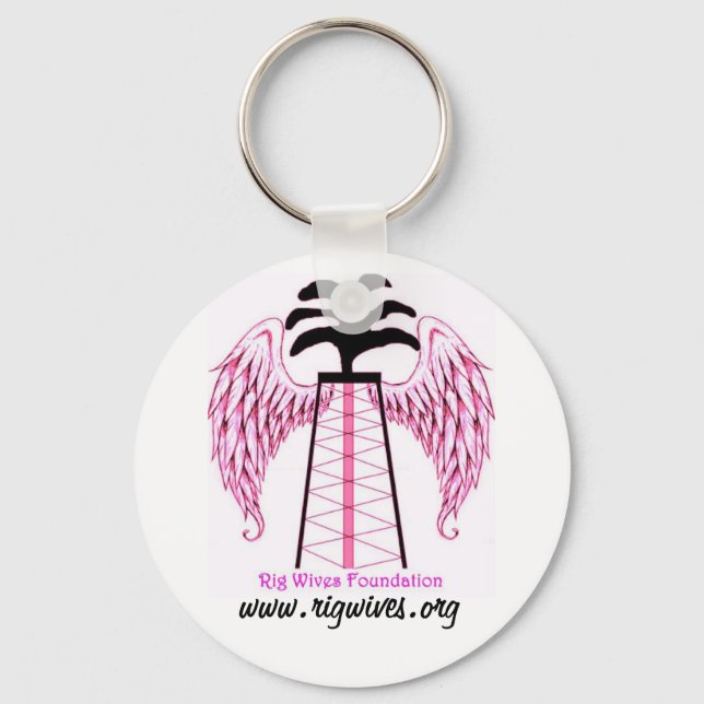 Rig Wives Foundation Keychain (Front)