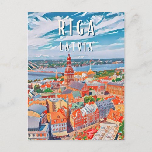Riga jewel of the Baltic Postcard