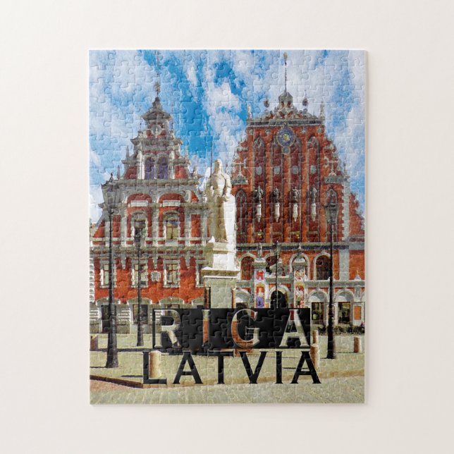 Riga Jigsaw Puzzle (Vertical)