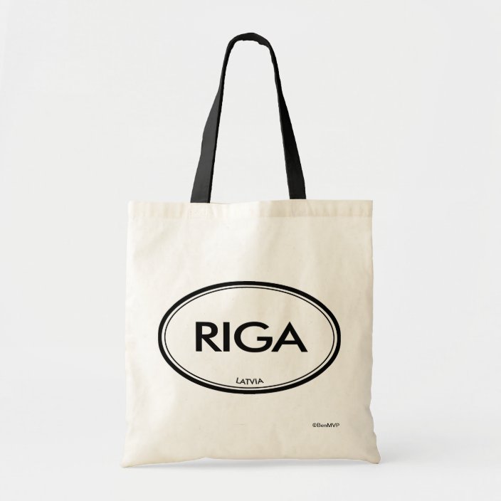 Riga, Latvia Canvas Bag