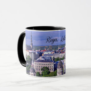 Riga, Latvia cityscape Mug