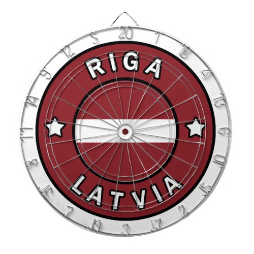 Riga Latvia Dart Board