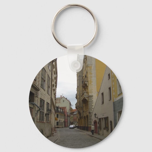 Riga Latvia Keychain (Front)