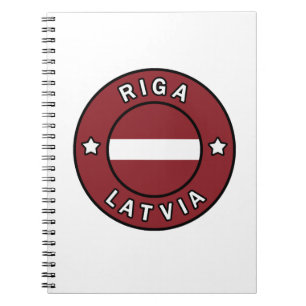 Riga Latvia Notebook