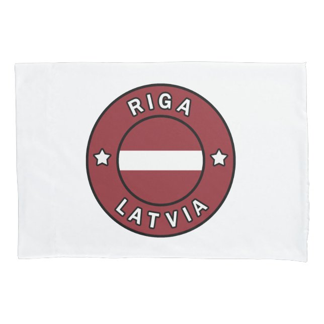 Riga Latvia Pillow Case (Front)