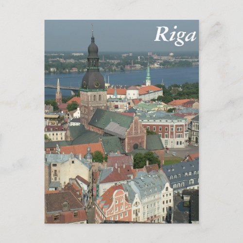 Riga Latvia Postcard