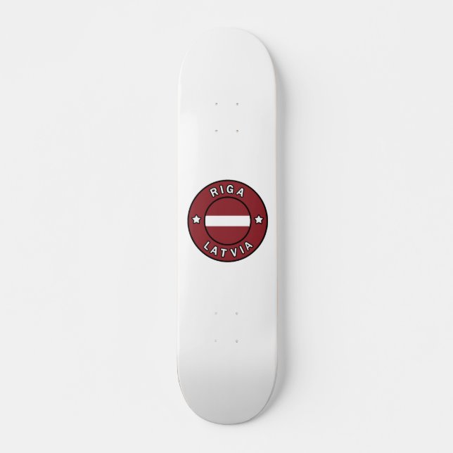 Riga Latvia Skateboard (Front)