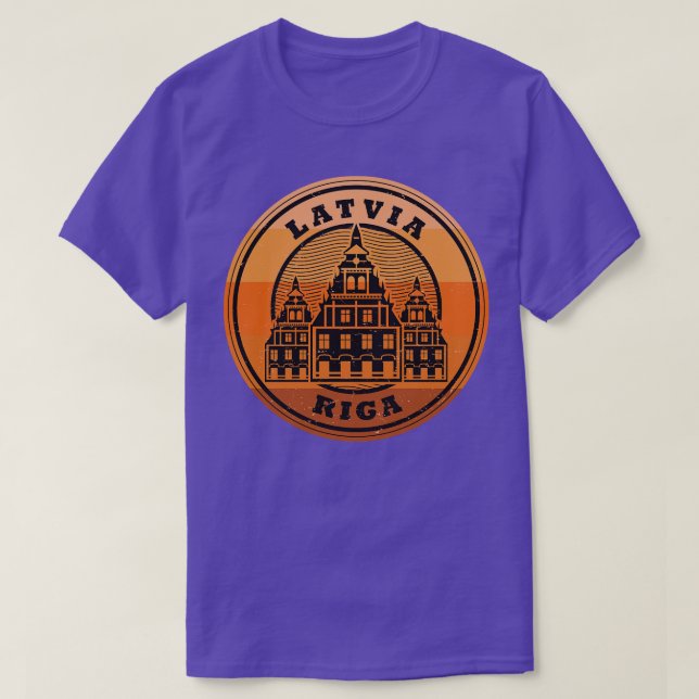 Riga Latvia T-Shirt (Design Front)