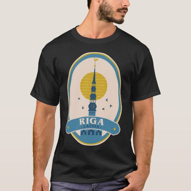 Riga Latvia T-Shirt (Front)