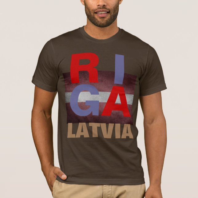 RIGA LATVIA T-Shirt (Front)