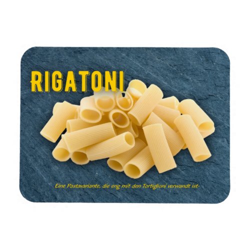 Rigatoni al Forno Italienisches Restaurant Rezept  Magnet