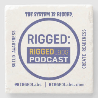 RIGGEDLabs Awareness Drinks Coaster Marble 280514