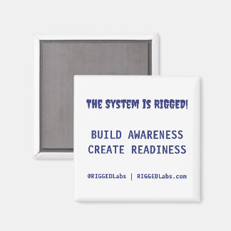 RIGGEDLabs Awareness Square Magnets Style 280502