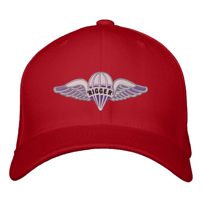 Rigger Embroidered Baseball Cap (Front)