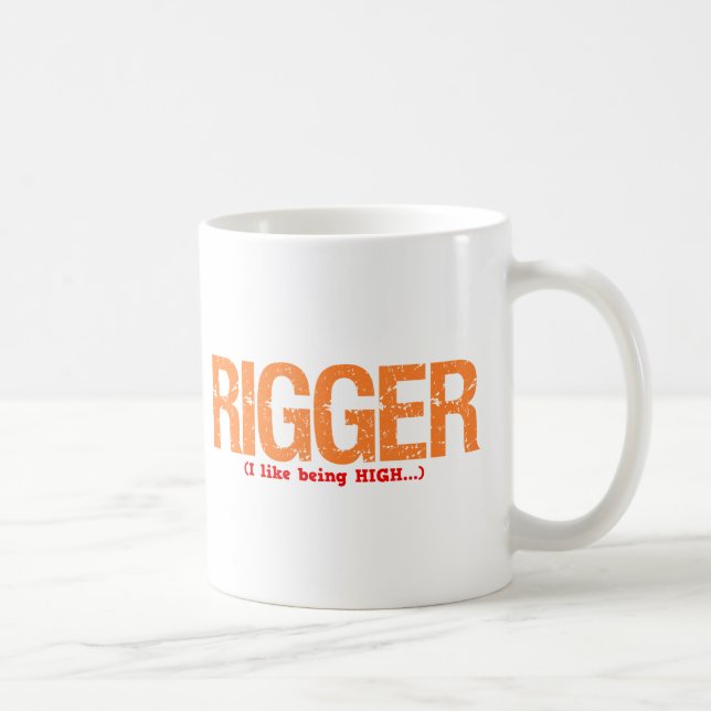 Rigger Job Description Coffee Mug (Right)