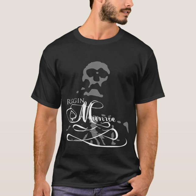 Riggin Münröe - basic dark T-Shirt (Front)