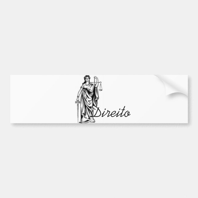 Right adhesive bumper sticker (Front)