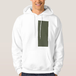 Right-Aligned Moss Green Hoodie – Customizable