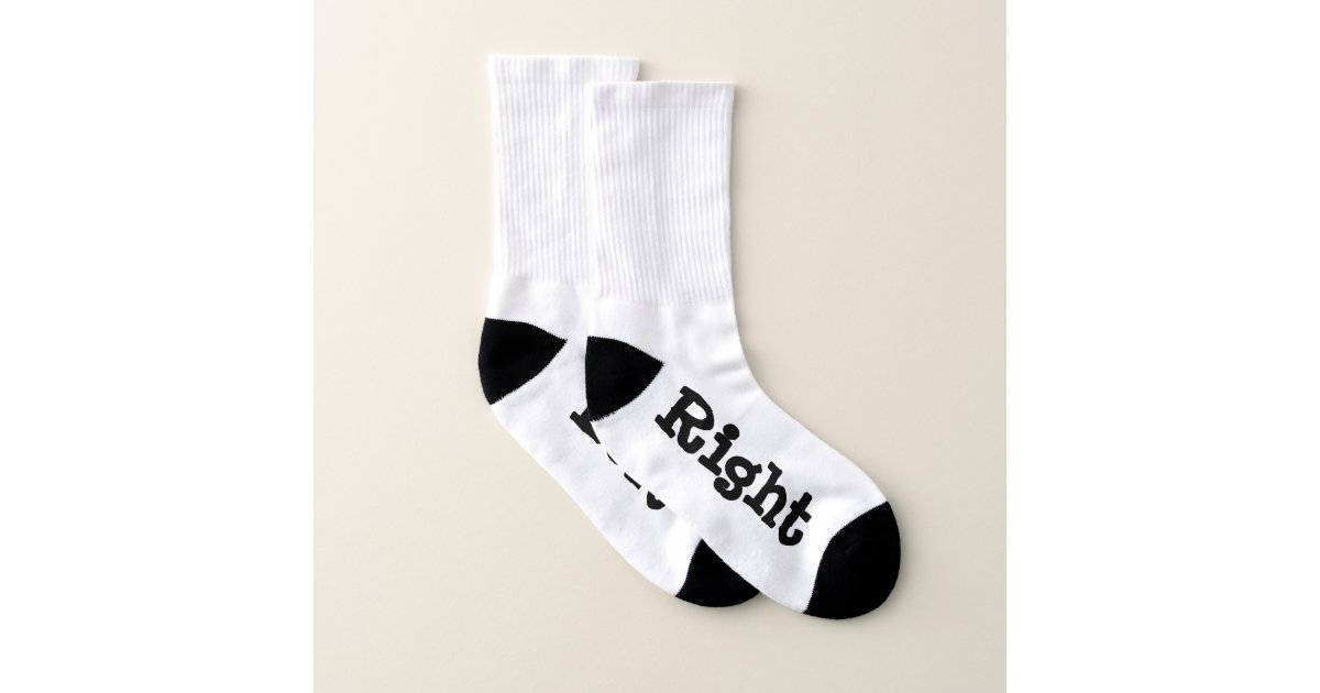 Right and Left Socks | Zazzle