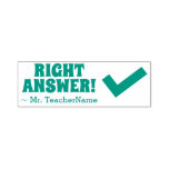 [ Thumbnail: "Right Answer!" Instructor Rubber Stamp ]